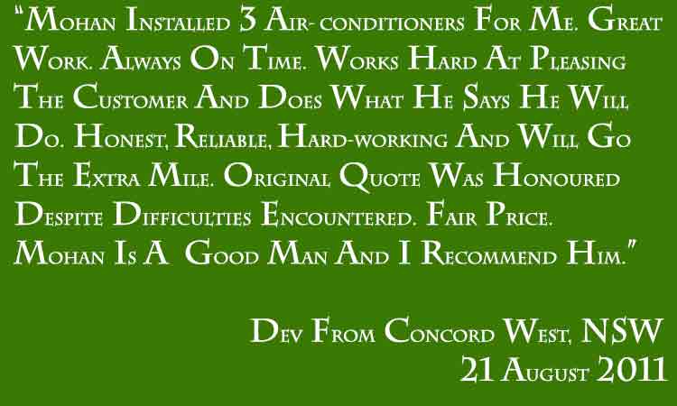 air conditioner concord west